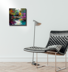 Mountain Majesty Landscape Wrapped Canvas