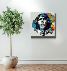 Rock Legend Tribute Wrapped Canvas