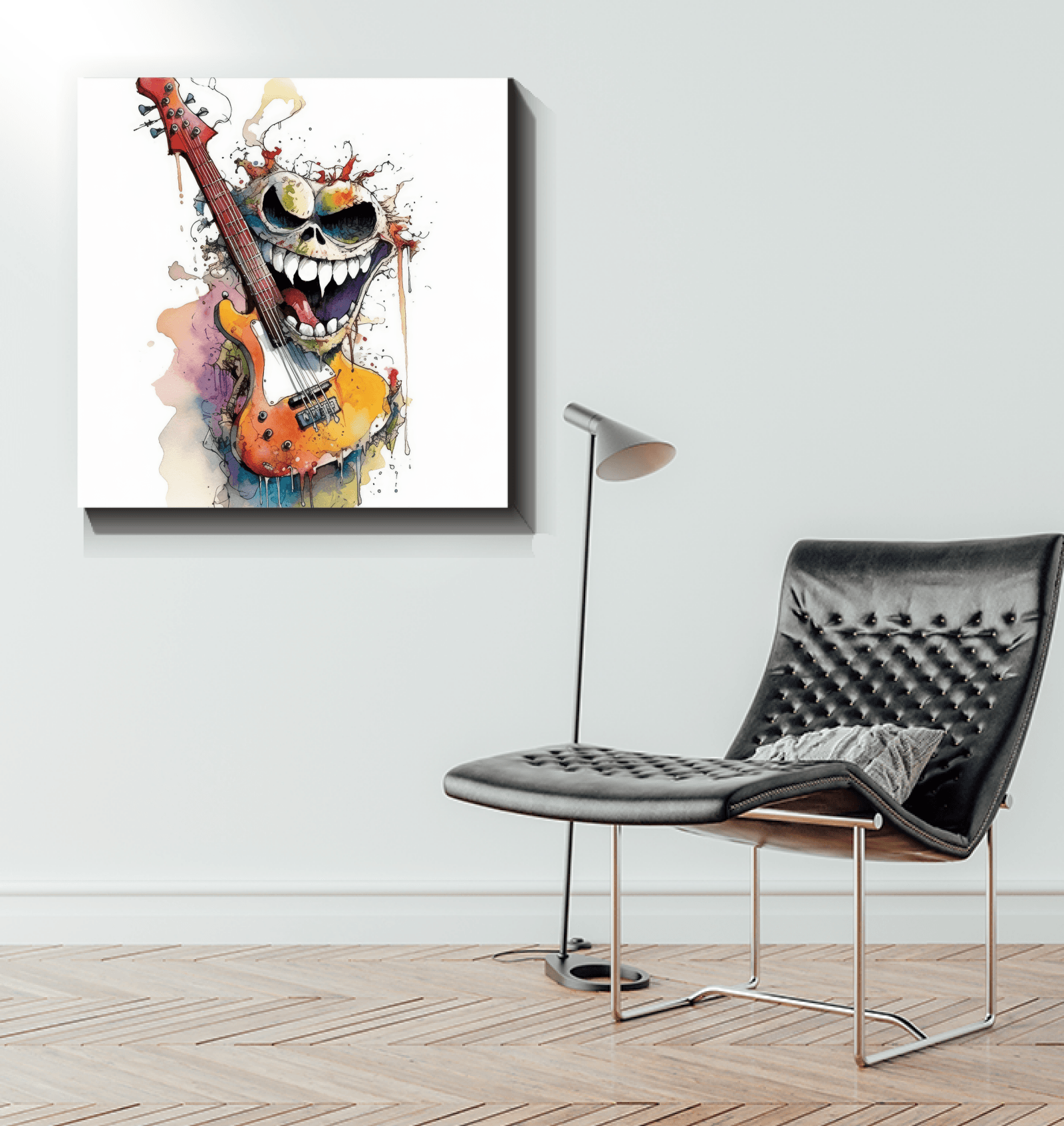 Beat-bopping Buffoonery Caricature Art Canvas - Beyond T-shirts