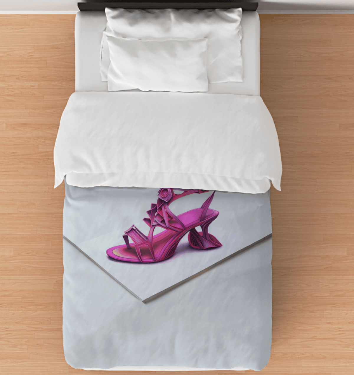 Tech-Chic Footwear Bedding Oasis - Beyond T-shirts