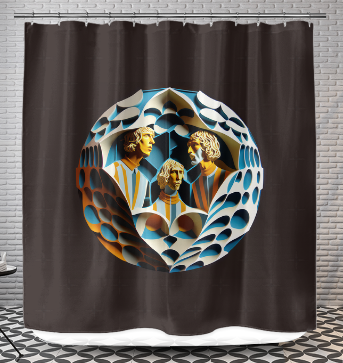 Acoustic Afternoon Shower Curtain