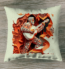 Melodic Dreams Indoor Pillow