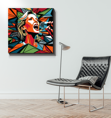 R&B Rhythms Wrapped Canvas