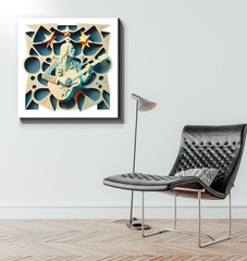 Lyrical Luminescence Wrapped Canvas