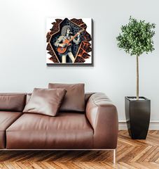 Symphony in Sunset Wrapped Canvas