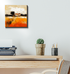 Lakeside Reflections Wrapped Canvas