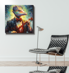 Canvas Print of Singing Bird.