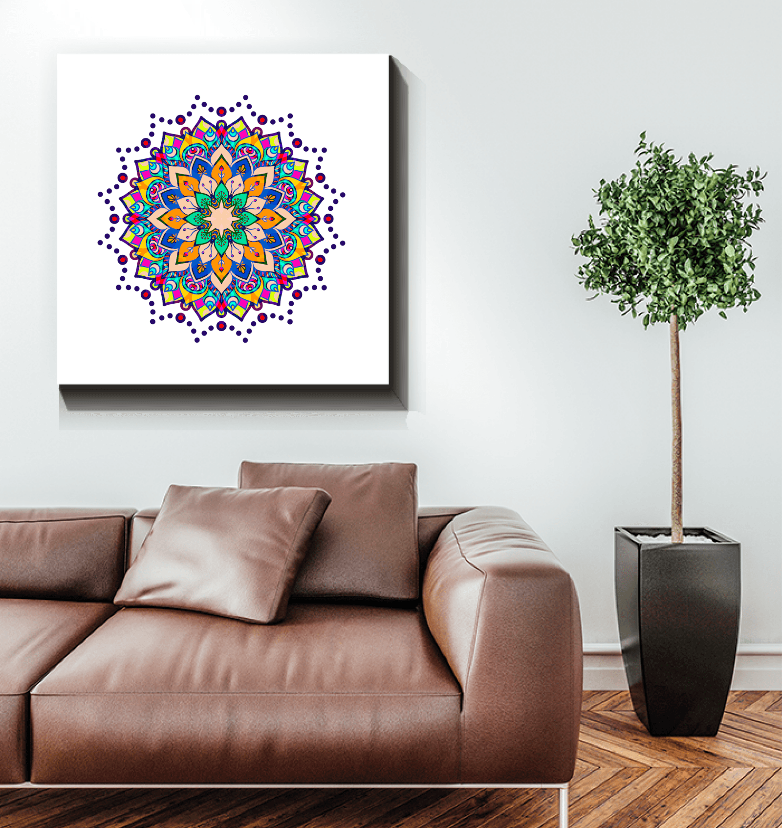 Bohemian Mandala Dreams Canvas Print - Beyond T-shirts