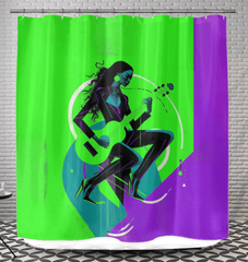 Artful Runway Reflections Shower Curtain - Beyond T-shirts