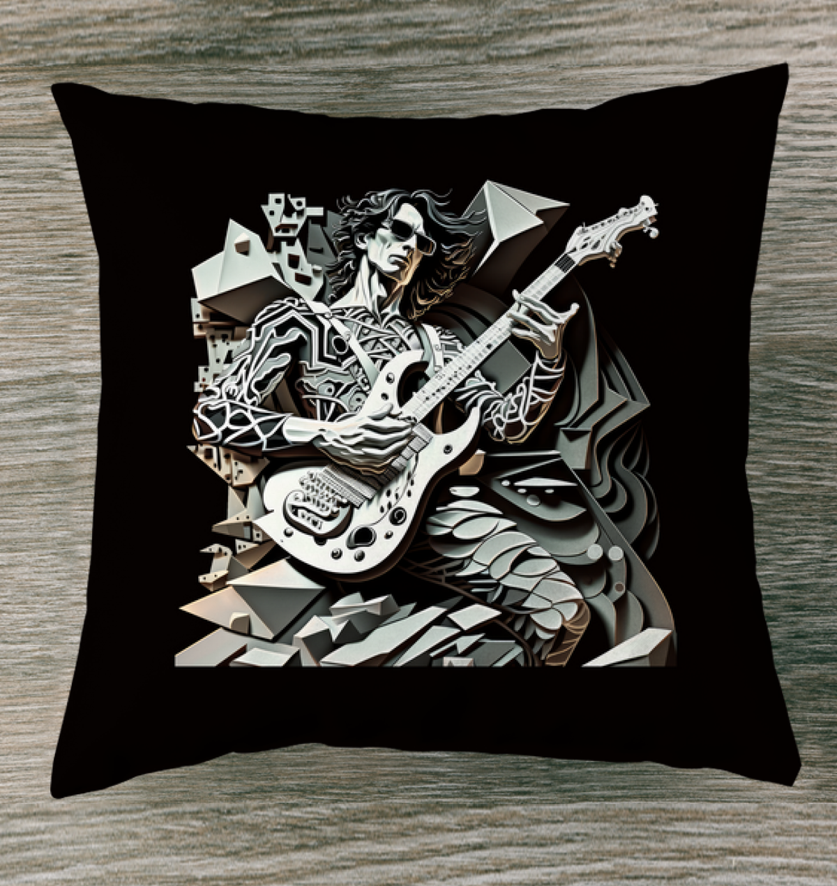 Rhythmic Harmony Outdoor Pillow