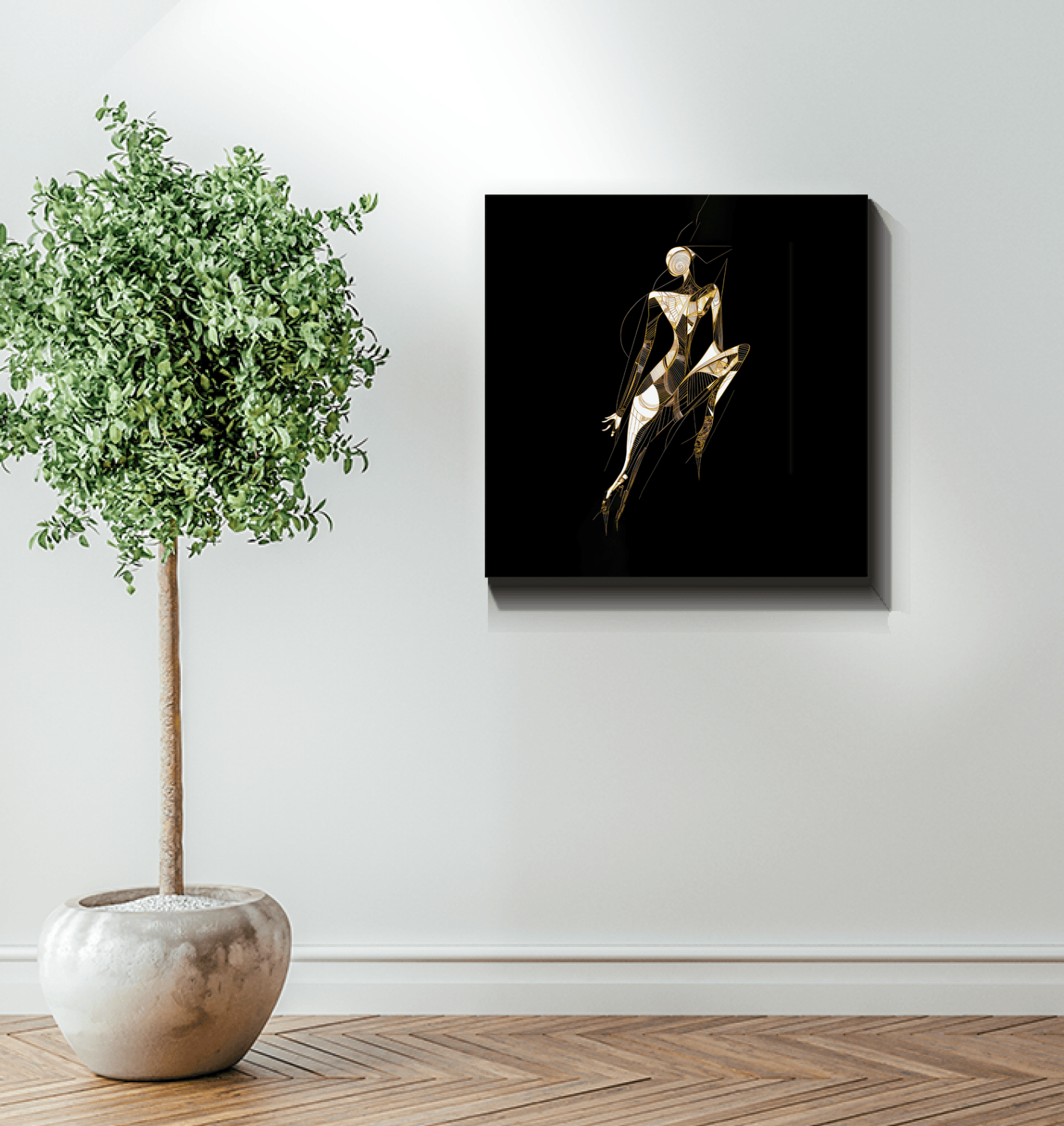 Fashion Forward Abstract Canvas - Beyond T-shirts