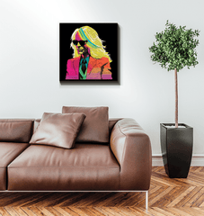 Elegance in Abstract Fashion Canvas - Beyond T-shirts