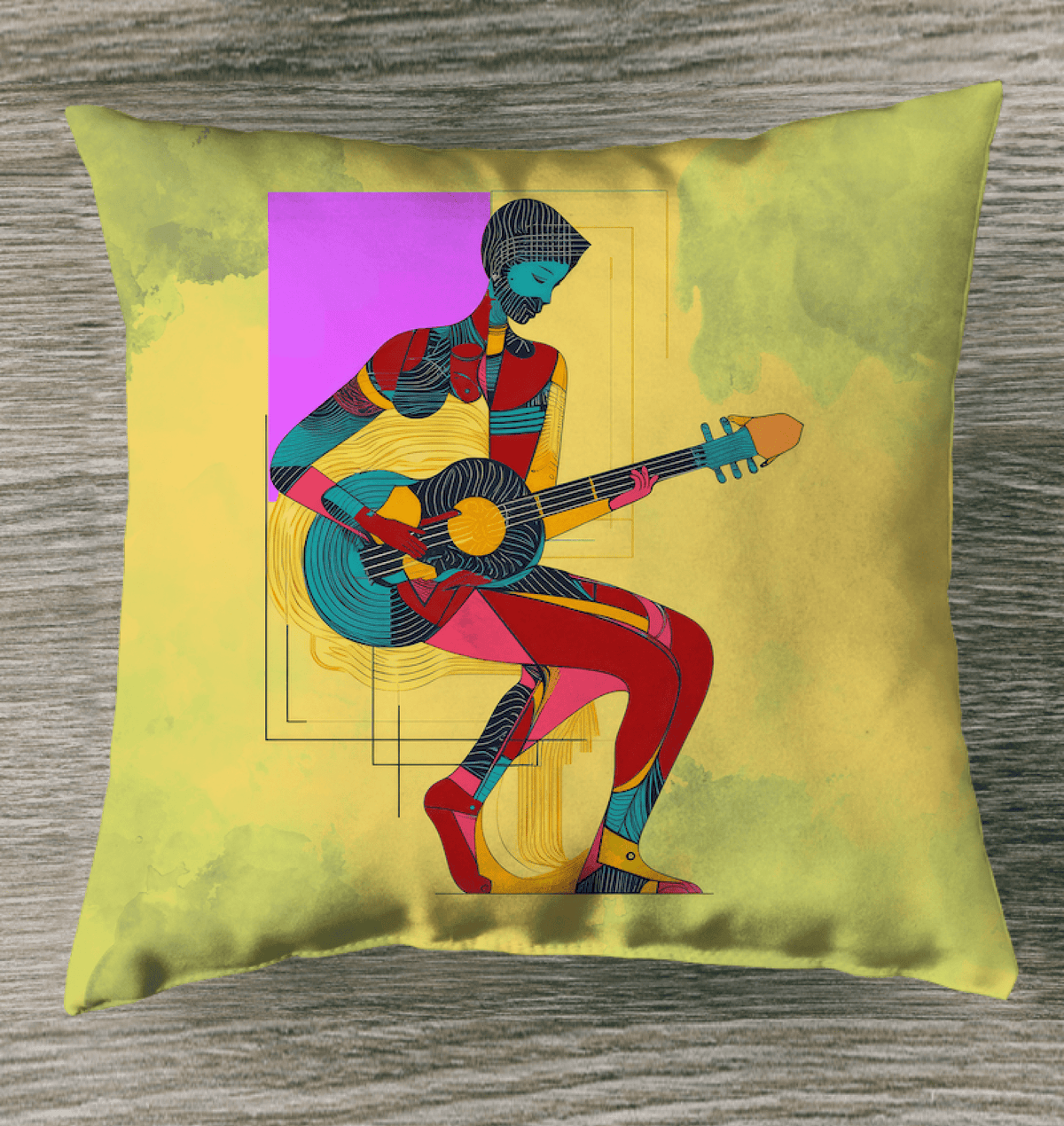 Glamour in Every Detail Outdoor Pillow - Beyond T-shirts