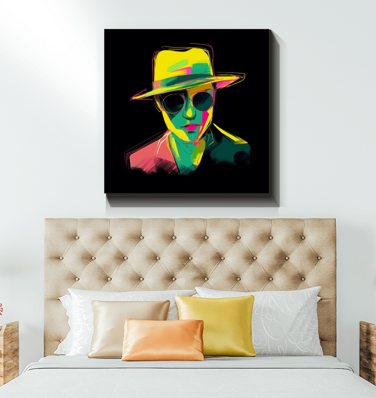 Retro Glamour Fashion Canvas - Beyond T-shirts