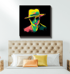 Retro Glamour Fashion Canvas - Beyond T-shirts