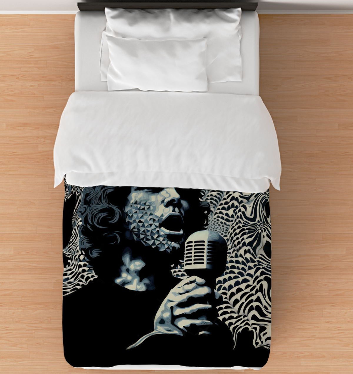 Punk Rock Revival Duvet Cover