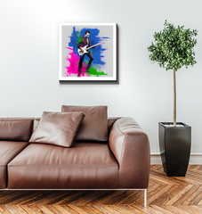 Monochrome Chic Wrapped Canvas