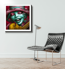 Unique Wrapped Canvas for Art Lovers.