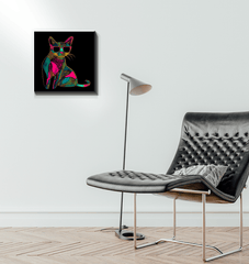 Mysterious Gaze Canvas Print - Beyond T-shirts