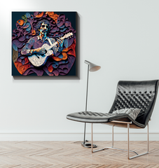 Blues Ballad Wrapped Canvas