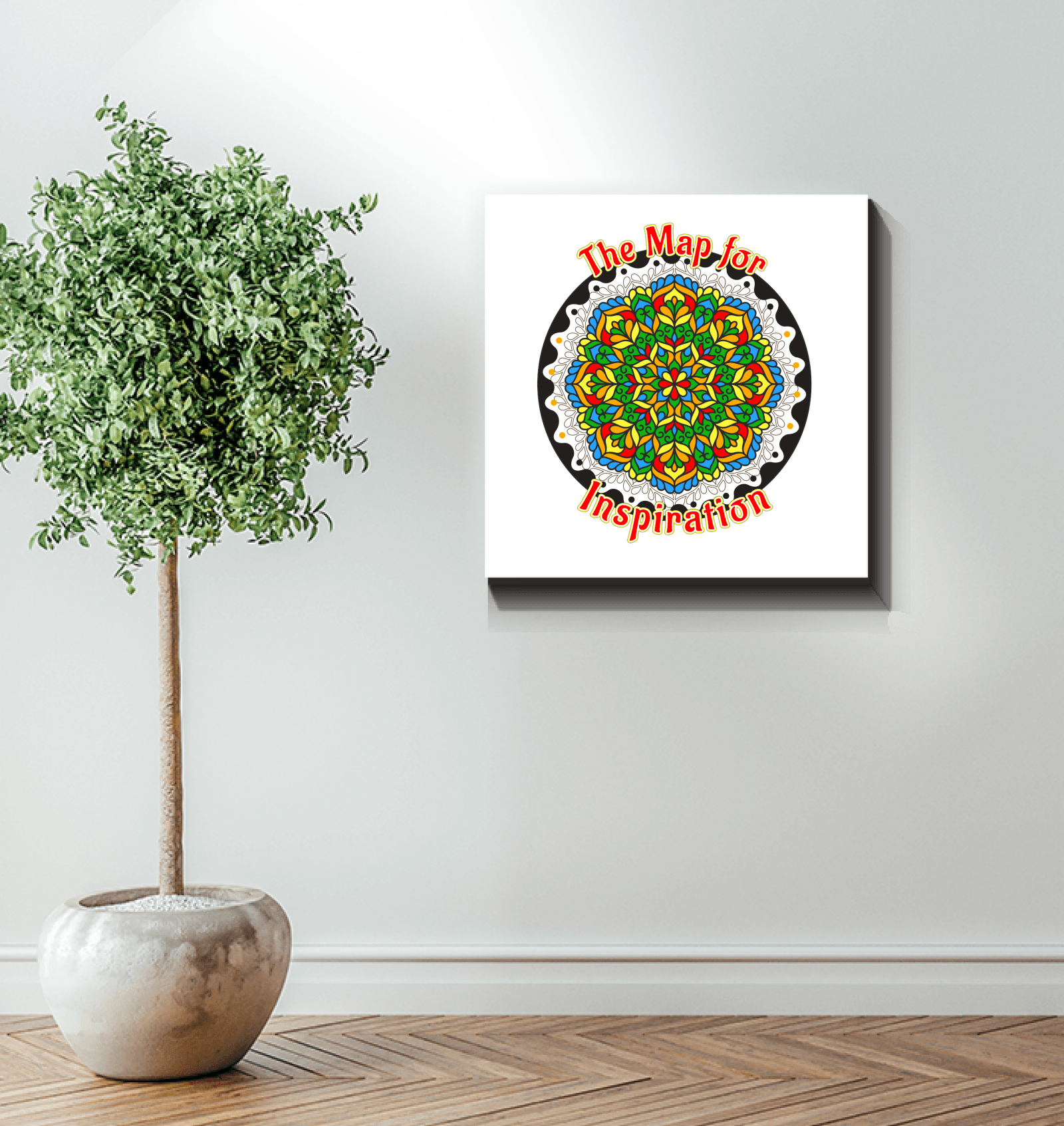 Zen Garden Mandala Wall Art - Beyond T-shirts