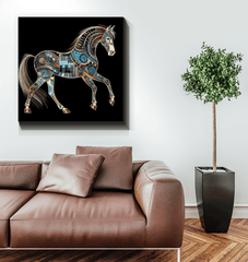 Majestic Horse Mountain Silhouette - Beyond T-shirts