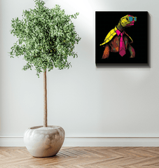 Tranquil Sea Turtle Canvas Art - Beyond T-shirts