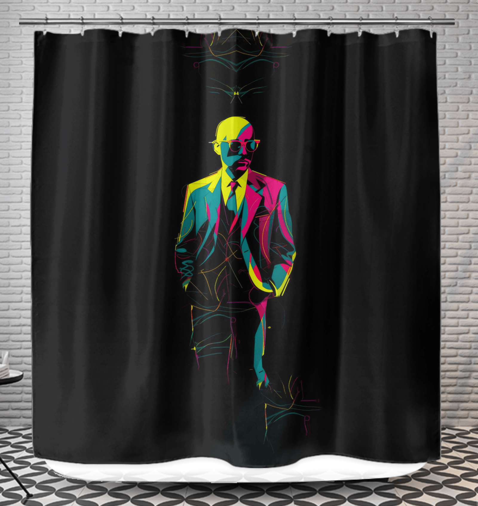 Fashion Icons Shower Curtain - Beyond T-shirts