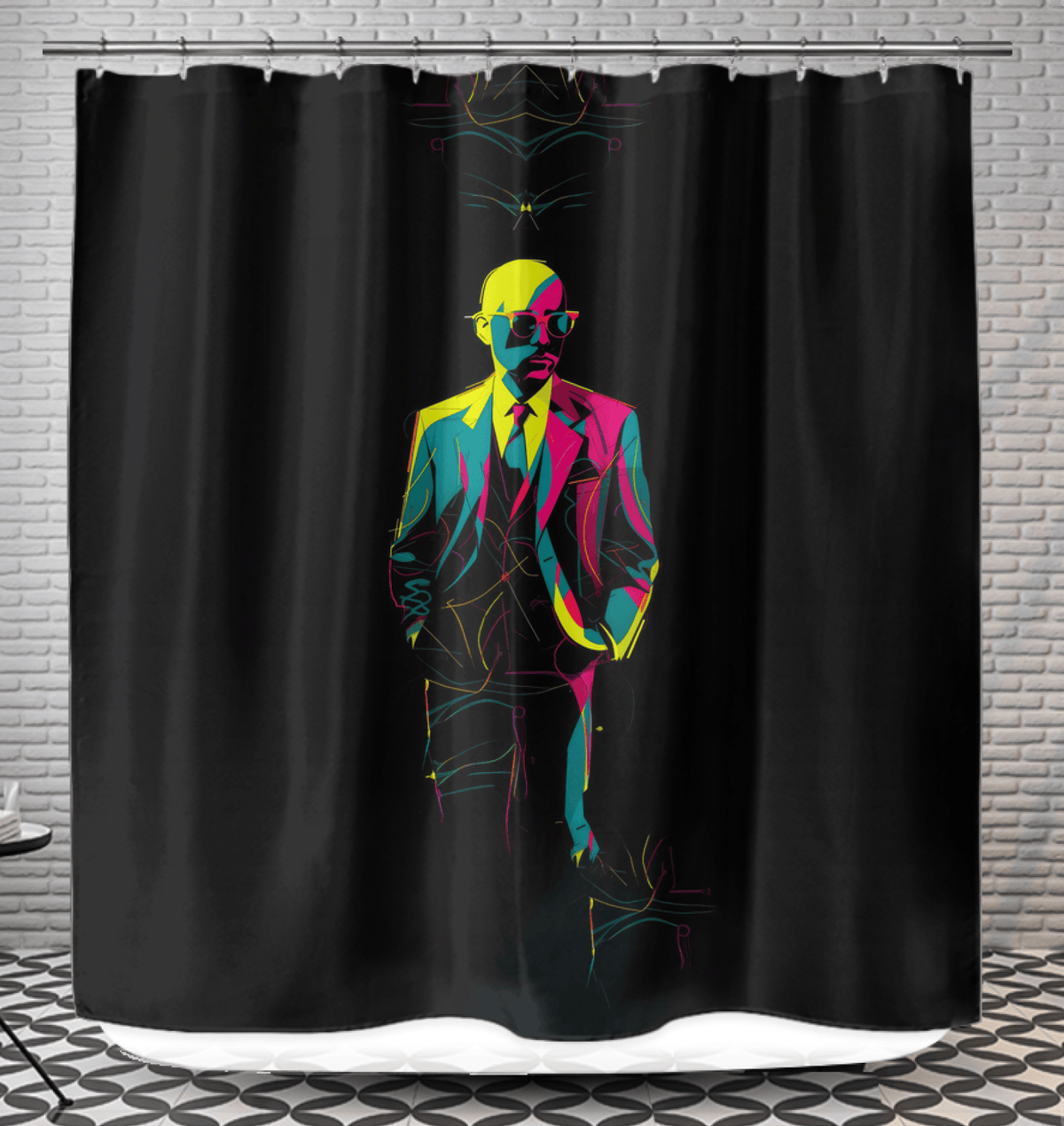 Fashion Icons Shower Curtain - Beyond T-shirts