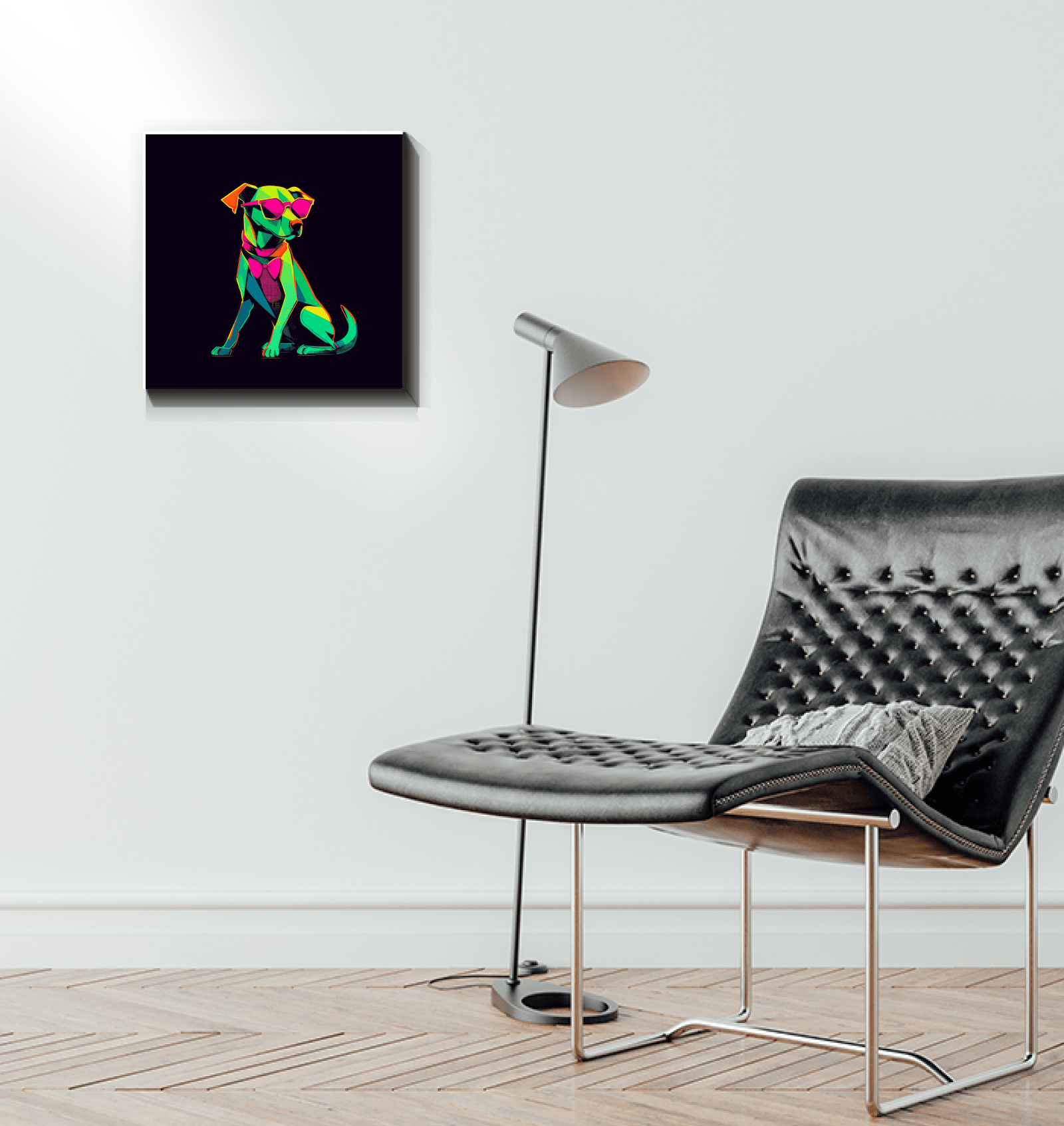Pawfect Friendship Canvas Artwork - Beyond T-shirts