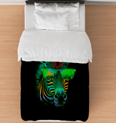 Zebra Mirage Dreams Duvet Cover - Beyond T-shirts