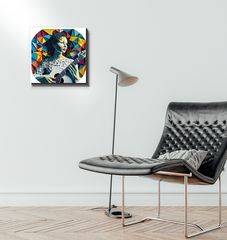 Music speaks to hearts Wrapped Canvas