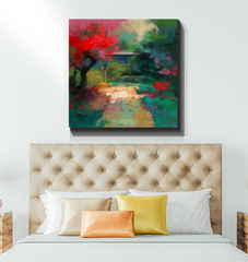 Desert Dunes Landscape Wrapped Canvas
