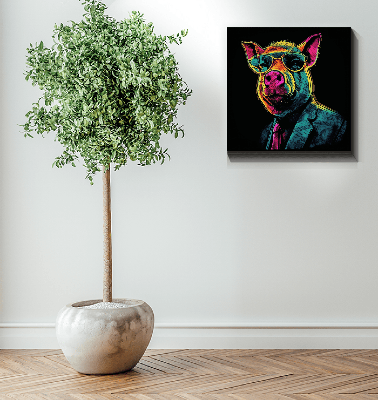 Serene Farm Life Canvas Print - Beyond T-shirts