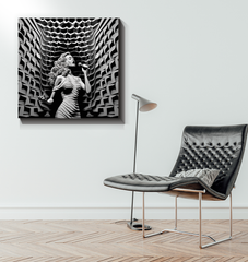 Flute Fantasy Wrapped Canvas