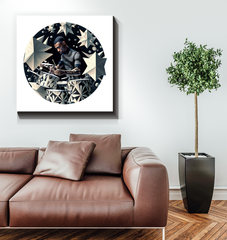 Octave Oasis Wrapped Canvas