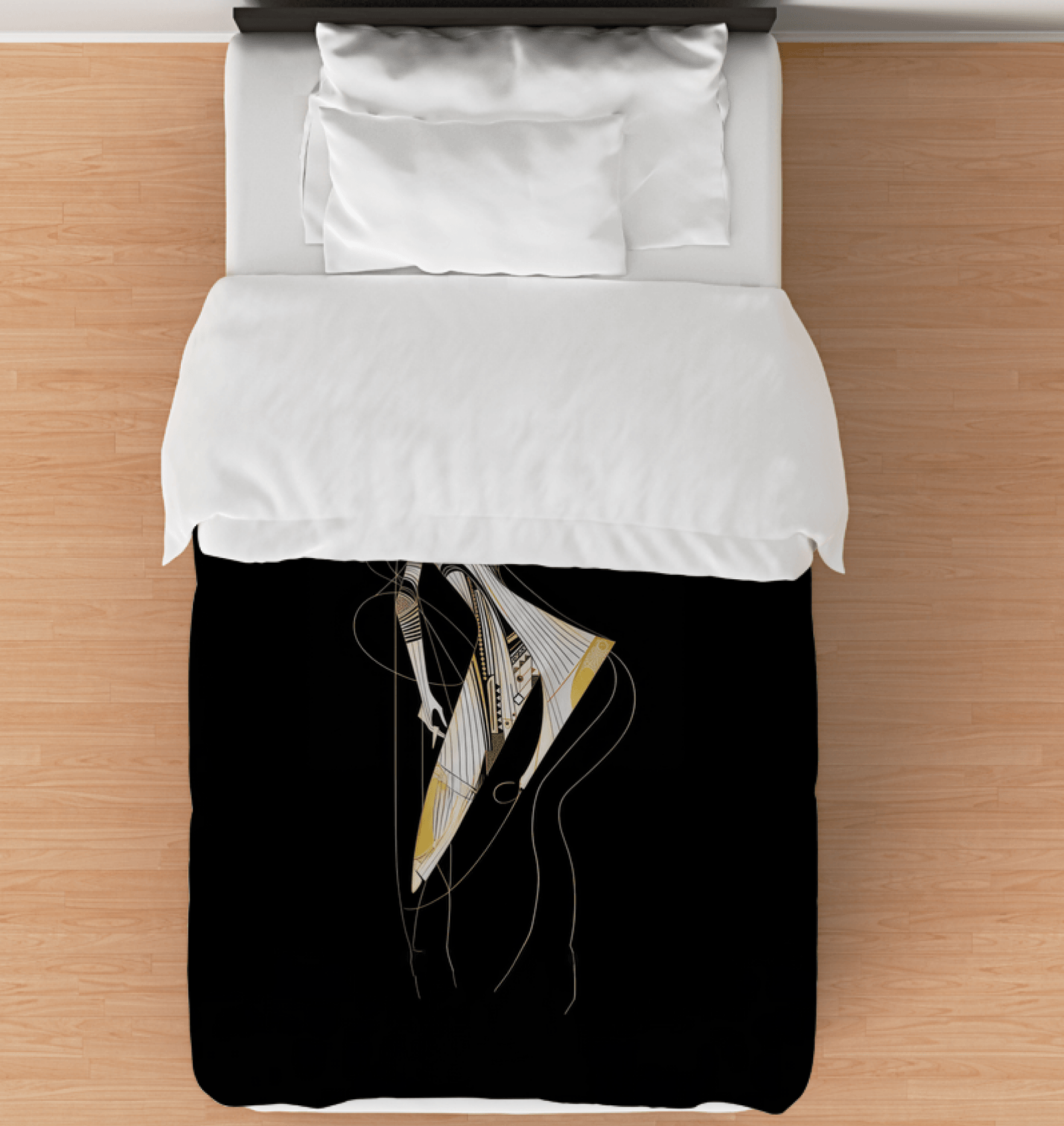 Boho Coastal Harmony Duvet Cover - Beyond T-shirts