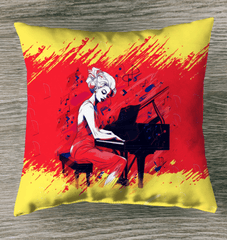 Melodic Couture Decor Pillow - Beyond T-shirts