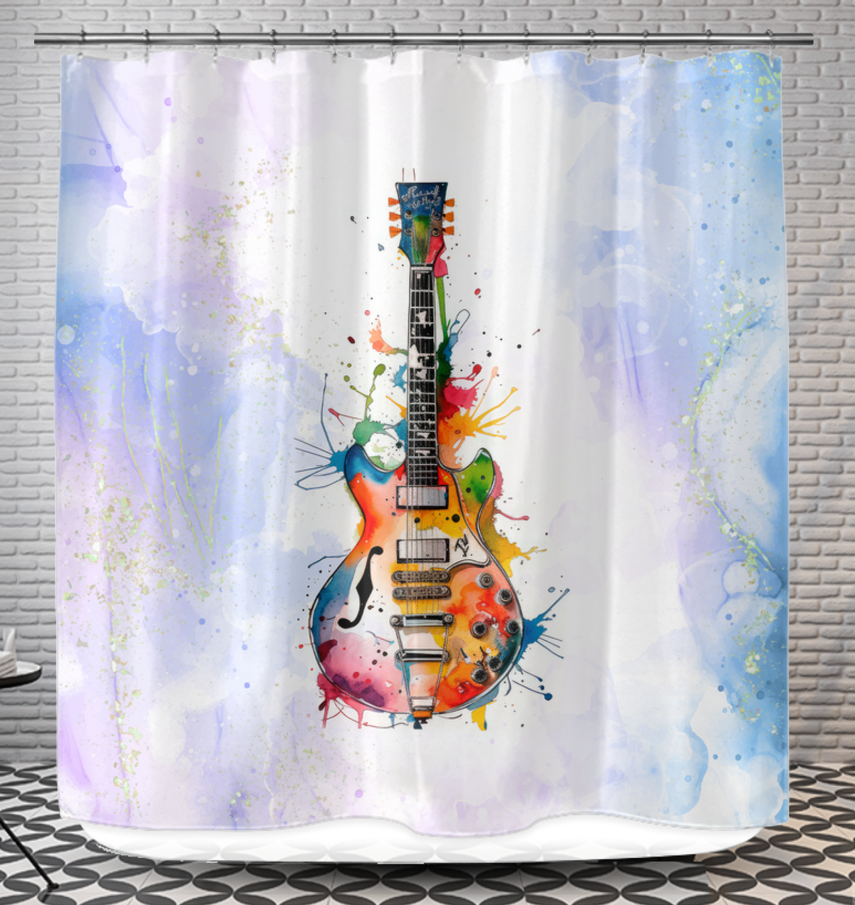 Oboist's Optimistic Overture Shower Curtain