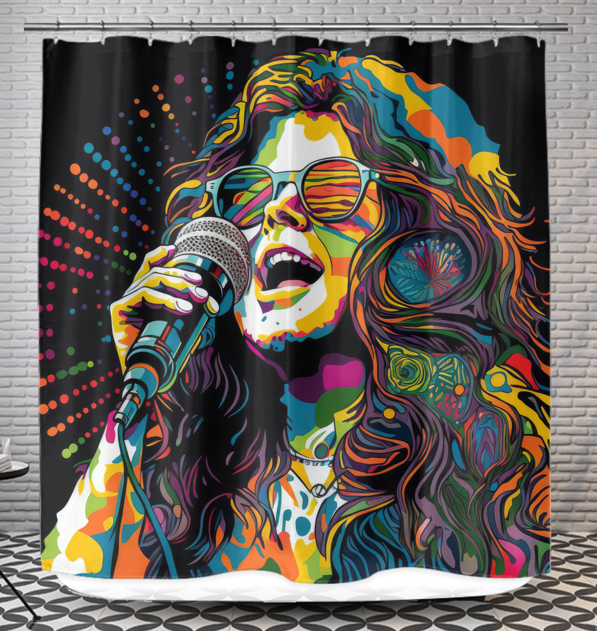 Musical Medley Shower Curtain