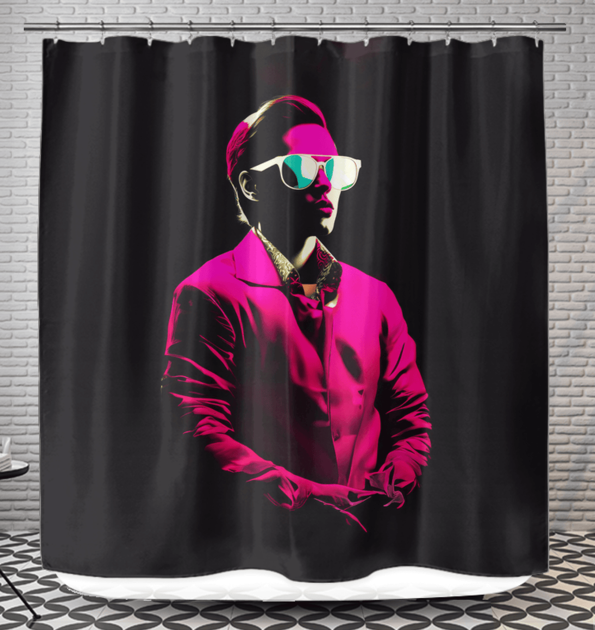 Couture Collage Shower Curtain - Beyond T-shirts