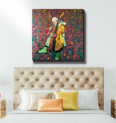 Cosmos Celebration canvas showing spectacular starry sky.