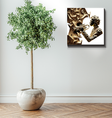 Crescendo Charms Wrapped Canvas