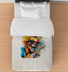 Accordion’s Asleep in Accords Duvet Cover