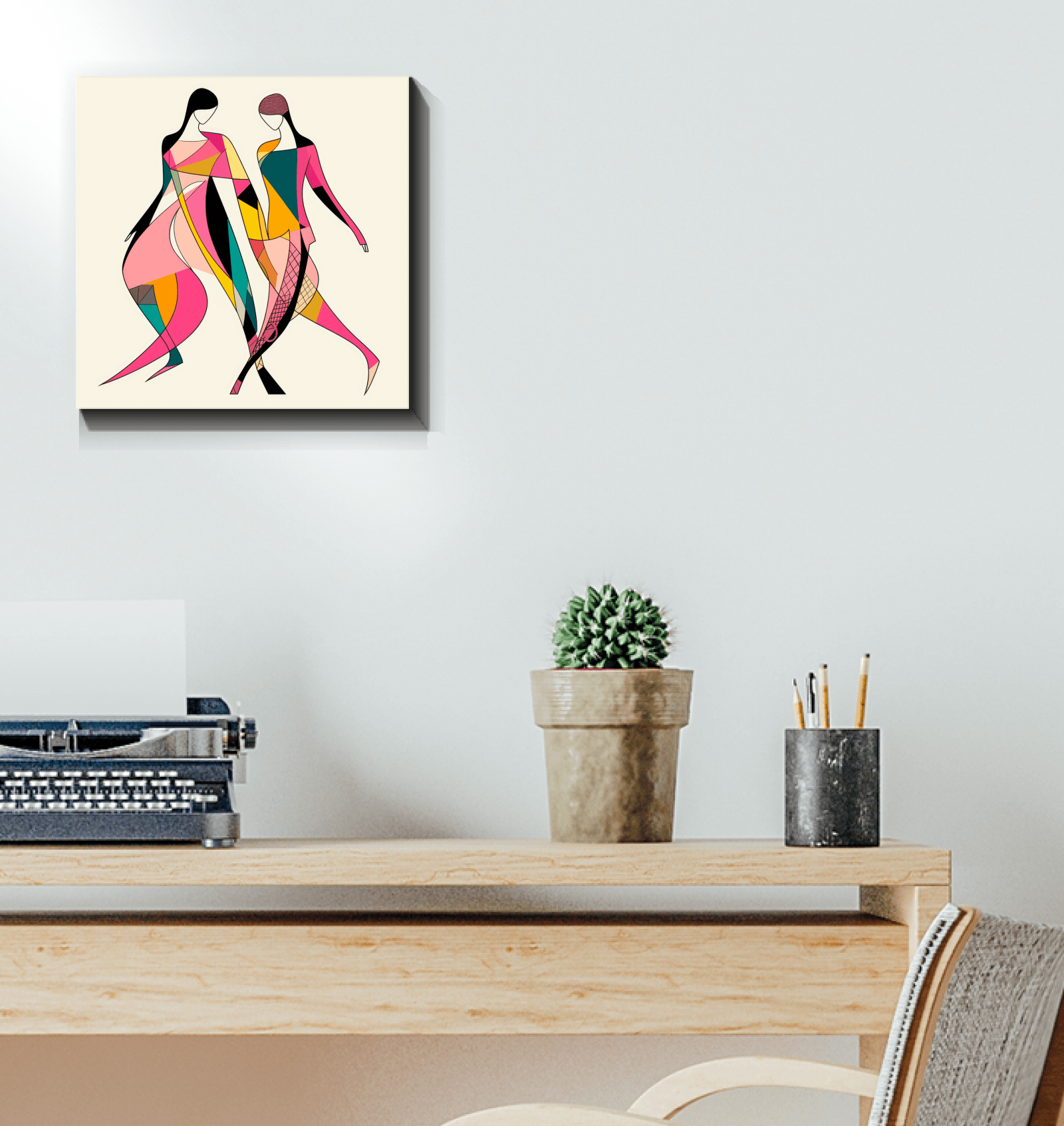 Abstract Runway Couture Fusion Canvas - Beyond T-shirts