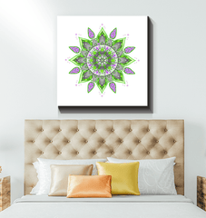 Mandala Zen Garden Wall Panel - Beyond T-shirts