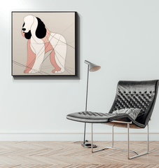 Elegant Bulldog Vintage Charm - Beyond T-shirts