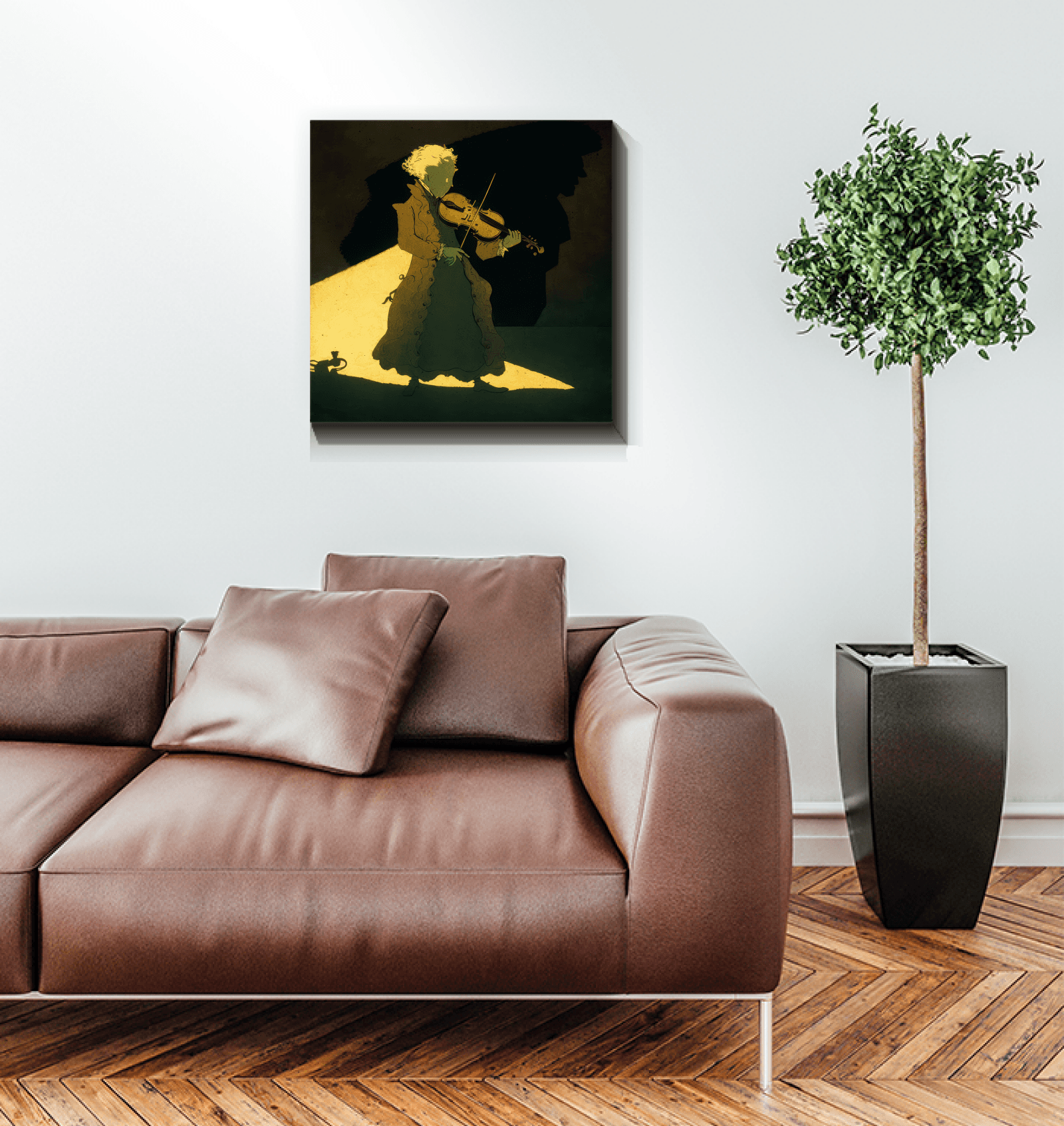 Saxophone Serenity Wall Art