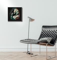 Rock Riffs Wrapped Canvas