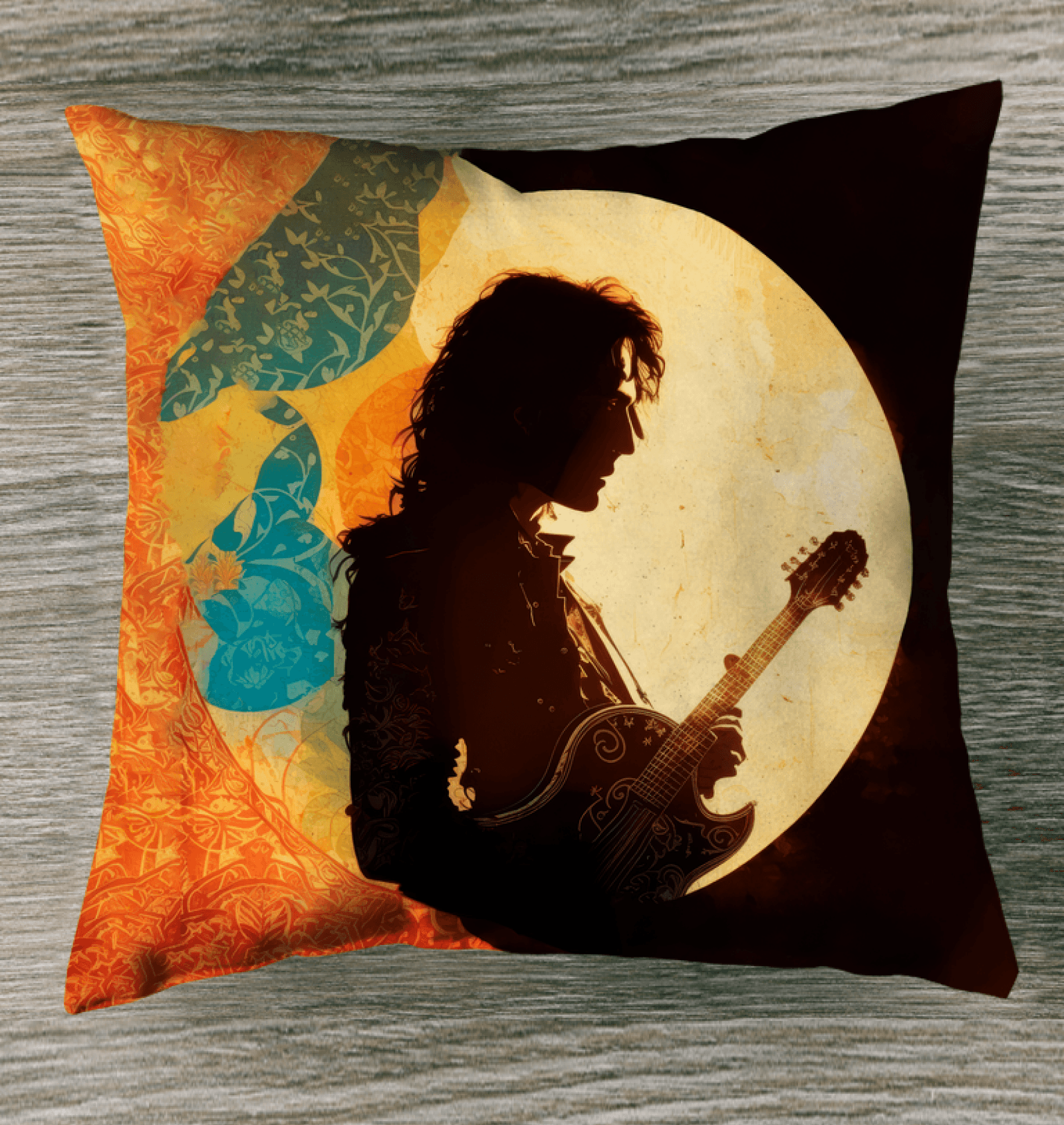 Punk Rock Chic Garden Cushion - Beyond T-shirts